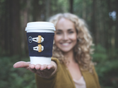 Cup Cuff: Hot Coffee Not Hands!