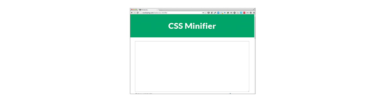Headline for Your top tips for using @CSSMinifier #webtoolswiki
