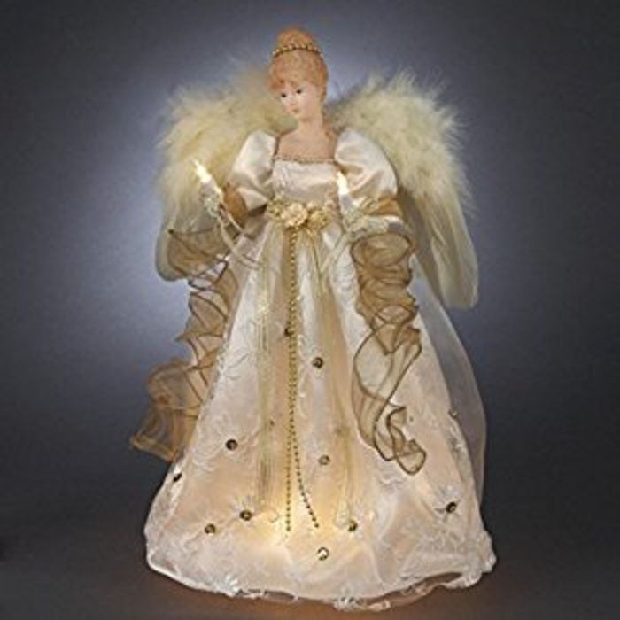 Lighted Christmas Angel Tree Toppers Ideas A Listly List