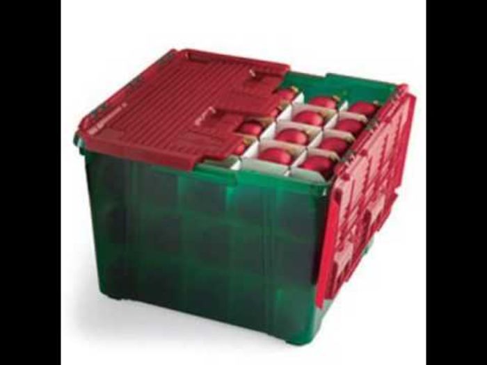 National tree company pre lit white gift box assortment in 2021 Christmas Ornament Storage Box With 40 Compartments | A Listly List