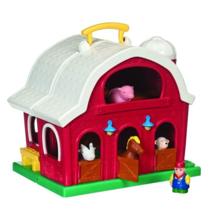The Best Wooden Toy Barn - Toy Farm Sets for Toddlers and Little Kids
