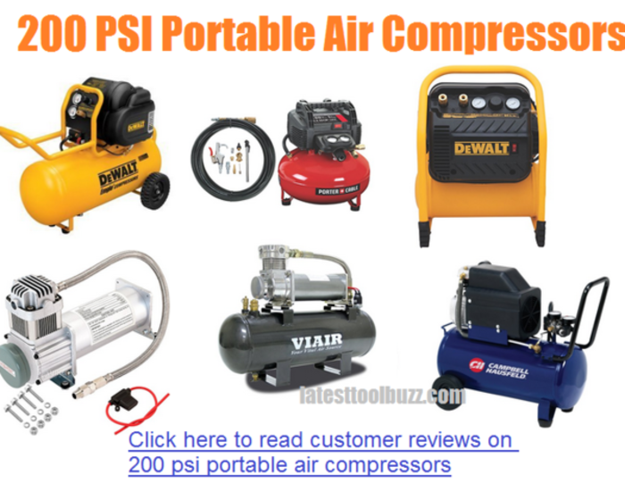 Best Rated Portable Air Compressors 2017 A Listly List