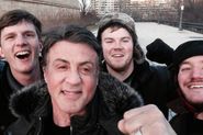 Tourists Ran Up the Rocky Steps and Randomly Found Sylvester Stallone at the Top