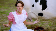 Aubrey Plaza Milks a Cow and Is a Terrible Endorser in Newcastle's Super Bowl Teaser
