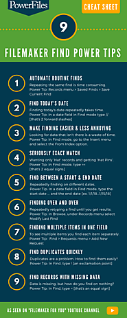 9 FileMaker Find Power Tips