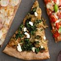 Spinach and Cheese Pizza