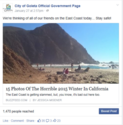 City of Goleta California - Horrible Winter