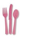 Hot Pink Cutlery
