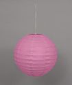 Hot Pink Paper Lantern