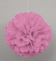 Pink Puff Ball Decoration