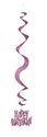 Pink Happy Birthday Swirls