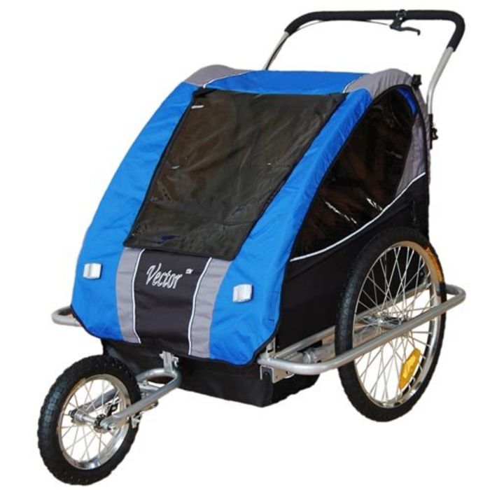 bike trailer that converts to jogging stroller