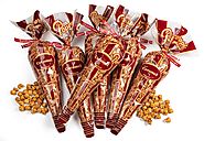 Popcornopolis Gourmet Caramel Corn, 10-Ounce Bags (Pack of 6)