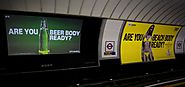 Get your beer belly out: Carlsberg asks commuters if they are 'beer body ready'