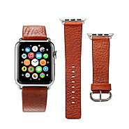 Plusinno Genuine Leather iWatch Band ($24.77)