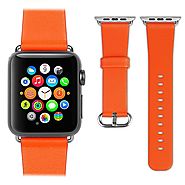 OMOTON Leather Strap Replacement for Apple Watch ($15.99)