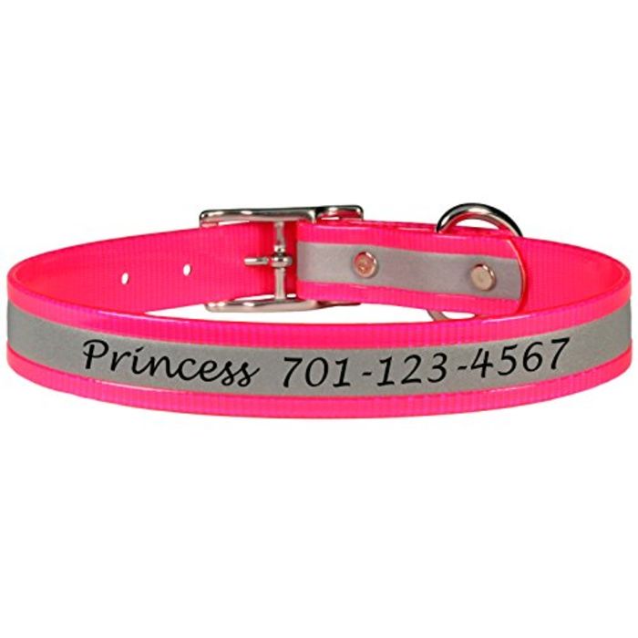 Personalized Reflective Dog Collars A Listly List