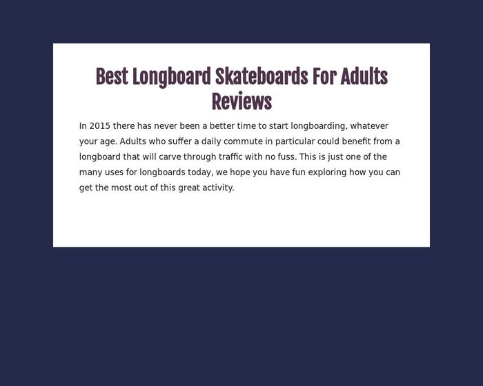 Best Longboard Skateboards For Adults Reviews A Listly List