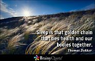 Sleep Quotes at BrainyQuote