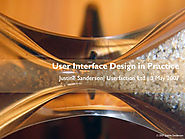 UI design in practice