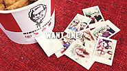 This Ludicrously Awesome KFC Bucket Takes Your Selfies and Prints Them Out