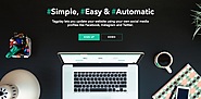 Tagplay lets you manage website content using social media and hashtags