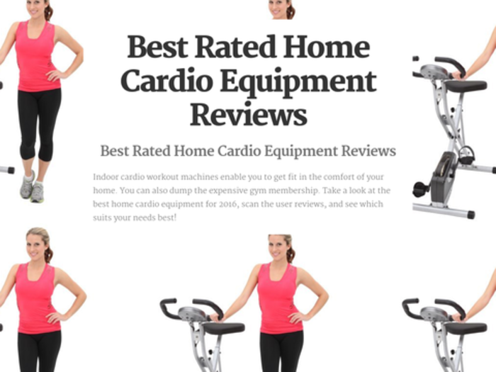 Best Home Cardio Equipment 2016 Reviews A Listly List