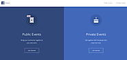 Facebook is now treating public and private events differently