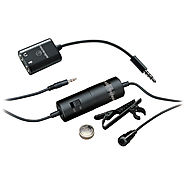 Audio-Technica ATR3350iS Omnidirectional Condenser ATR3350IS B&H