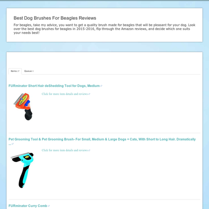 Best Rated Dog Brushes For Beagles Reviews A Listly List