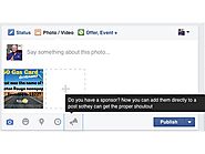 Add Sponsors to Facebook Page Posts?