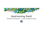 Good Morning, Facebook!
