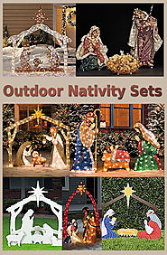 Outdoor Nativity Sets