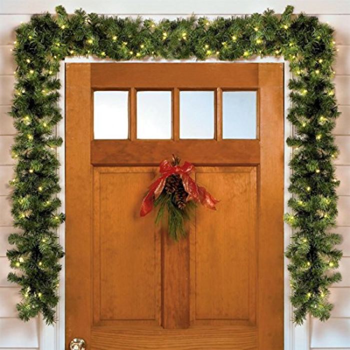Garland illuminated decoration lights led christmas Cheap Christmas Garland With Lights | A Listly List