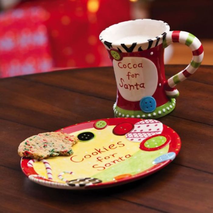 Unique Cookies for Santa Plate and Mug Sets A Listly List