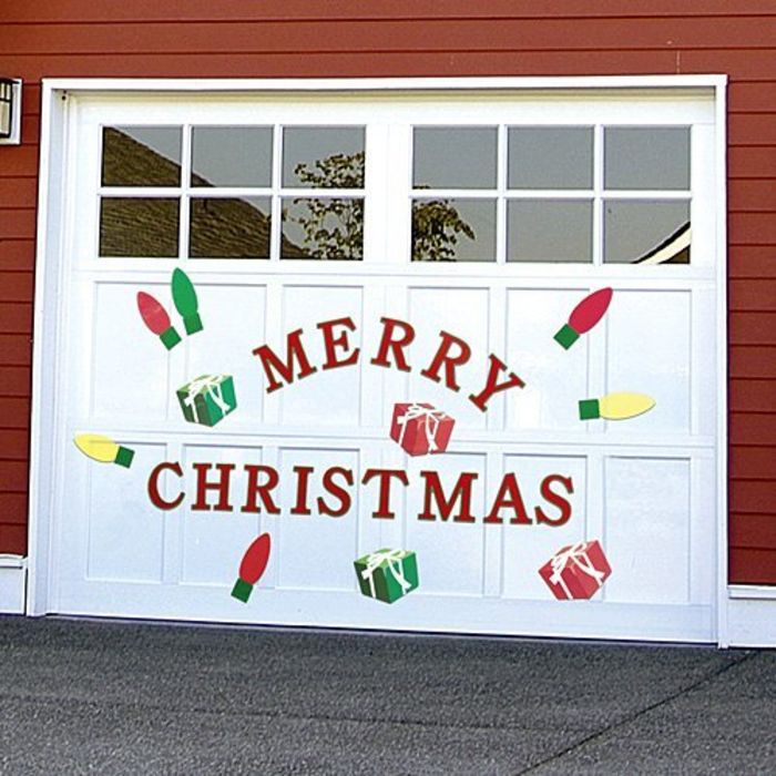 Garage Door Christmas Decorations  A Listly List