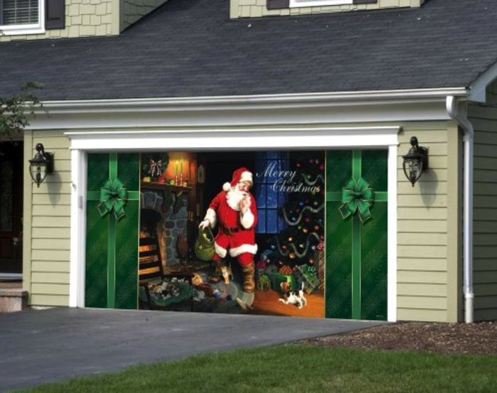 Garage Door Christmas Decorations  A Listly List
