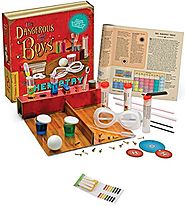 Thames & Kosmos 600001 Dangerous Book for Boys Classic Chemistry Science Kit