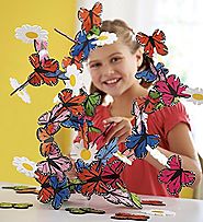 HearthSong Connectagons® Butterflies and Flowers