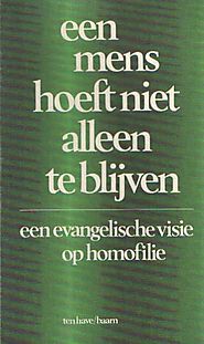 Een mens hoeft niet alleen te blijven: een evangelische visie op homofilie