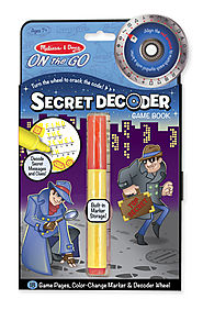 Secret Decoder Game Book - ON the GO Travel Activity Book