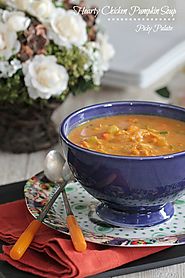 Hearty Chicken Pumpkin Soup
