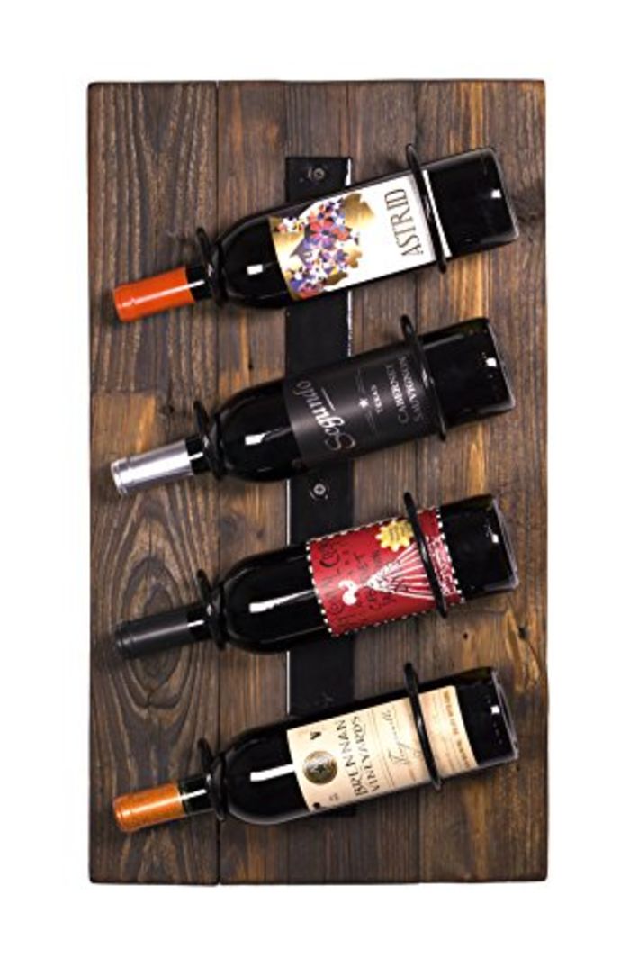 Rustic Wall Mountable Hanging Wine Racks A Listly List