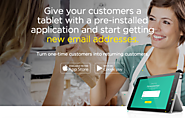 Create sign up form on iPad or Android tablet and collect emails