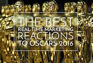 The Best Real-Time Marketing Reactions To Oscars 2016 (And Leo Finally Getting One) - Social Listening Academy