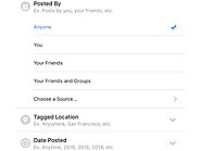 Facebook Adding Detailed Filters to Mobile Search?