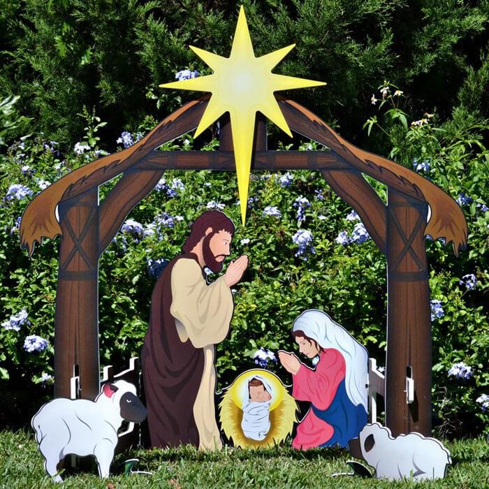 Outdoor Nativity Sets A Listly List