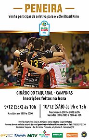 Seletiva de vôlei masculino em campinas 9-10/12