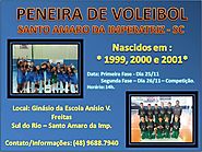 Peneira de Voleibol em Santa Catarina 25/11