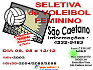 Seletiva de Voleibol Feminino em São Caetano do Sul - SP 06-12/12